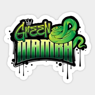 Green Mamba Sticker